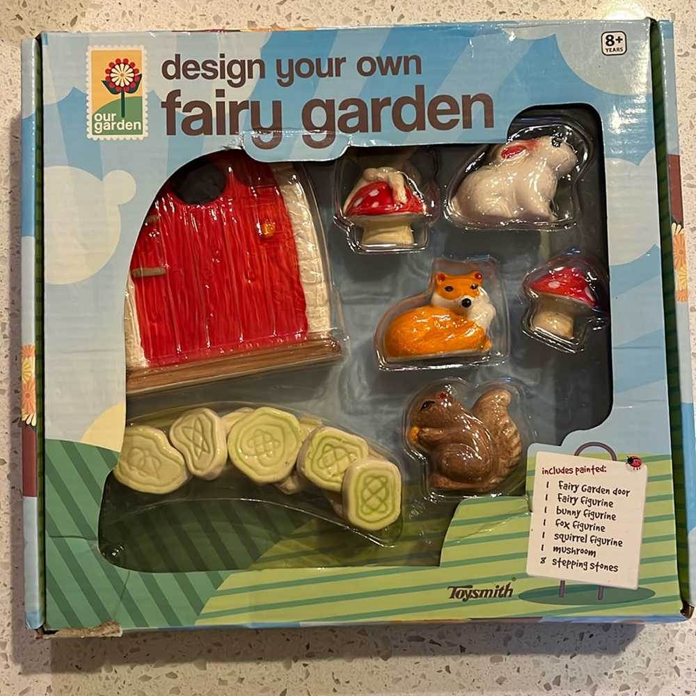 Design Your Own Fairy Garden Ceramic Figurines
